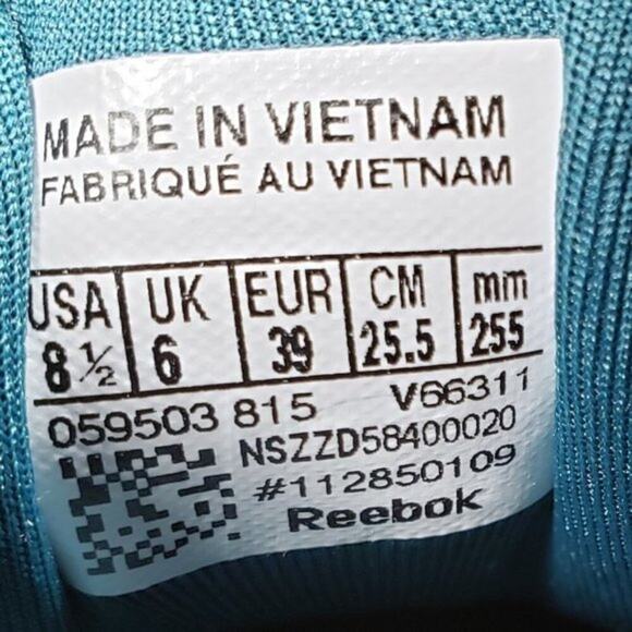 Reebok Ventilator Hexalite 3M Thinsulate Women’s 8.5 Multicolor Retro Sneakers - Picture 5 of 11